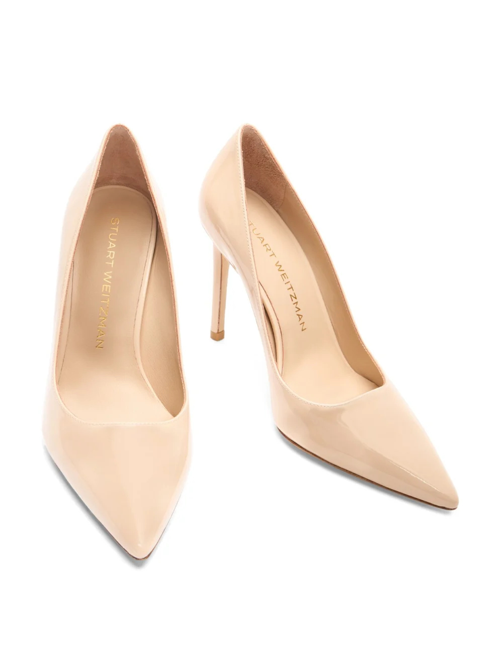 Stuart Weitzman Stuart Power 100 in Barely Beige, view 4