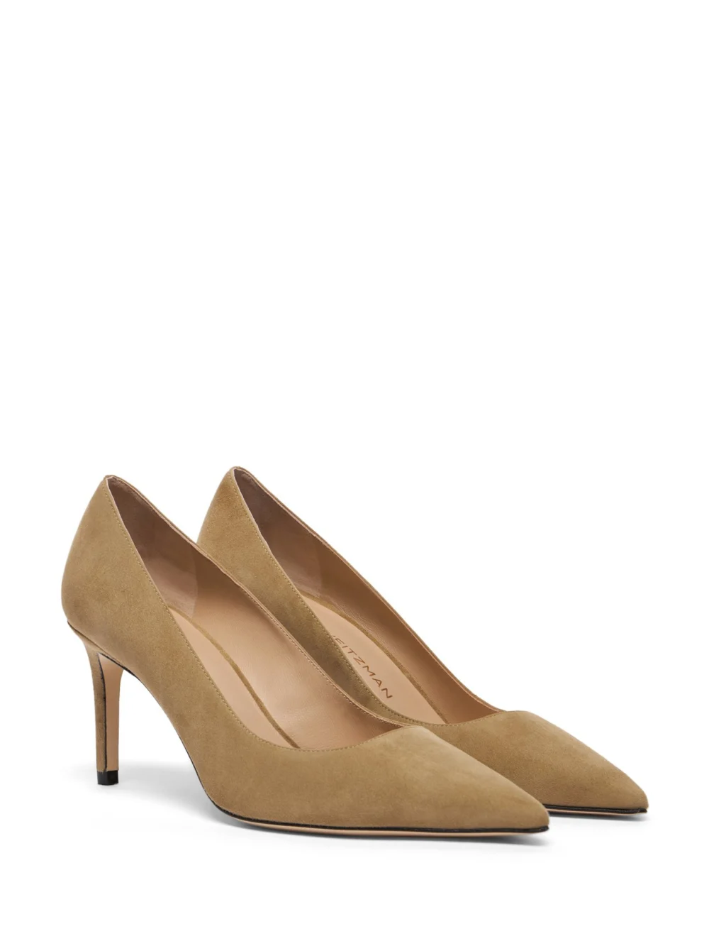 Stuart Weitzman Stuart Power 75 in Golden Olive, view 2