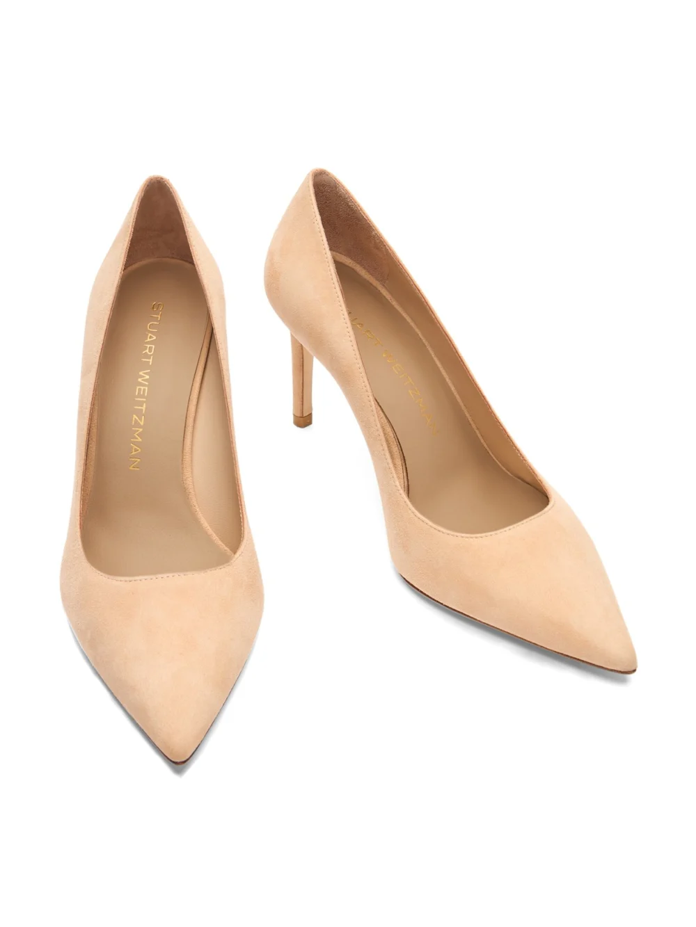 Stuart Weitzman Stuart Power 85 in Adobe, view 4