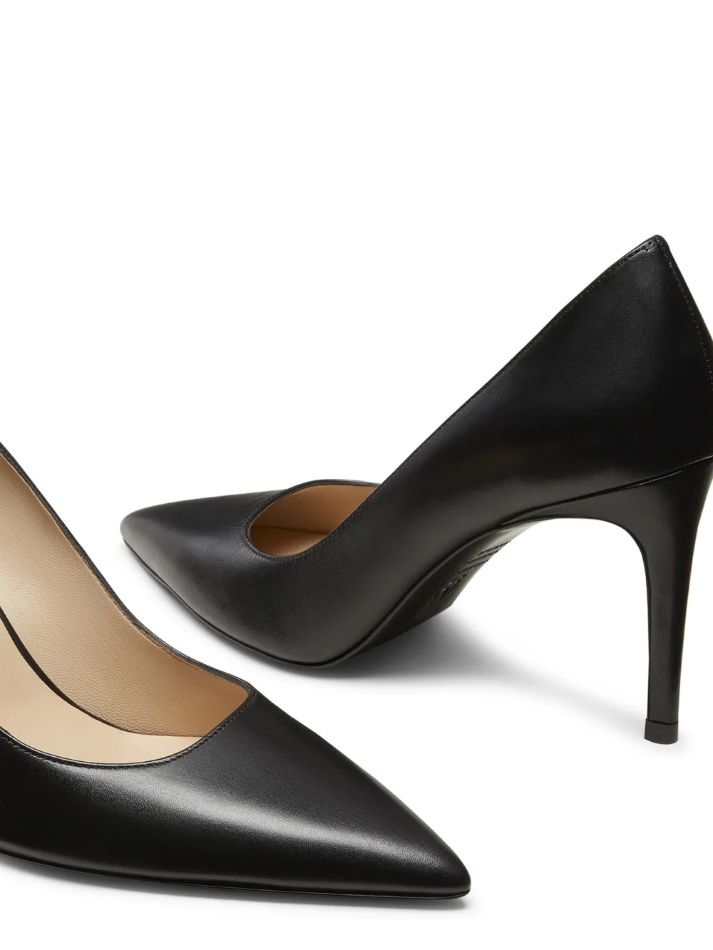 Stuart Weitzman Stuart Power 85 in Black, view 4
