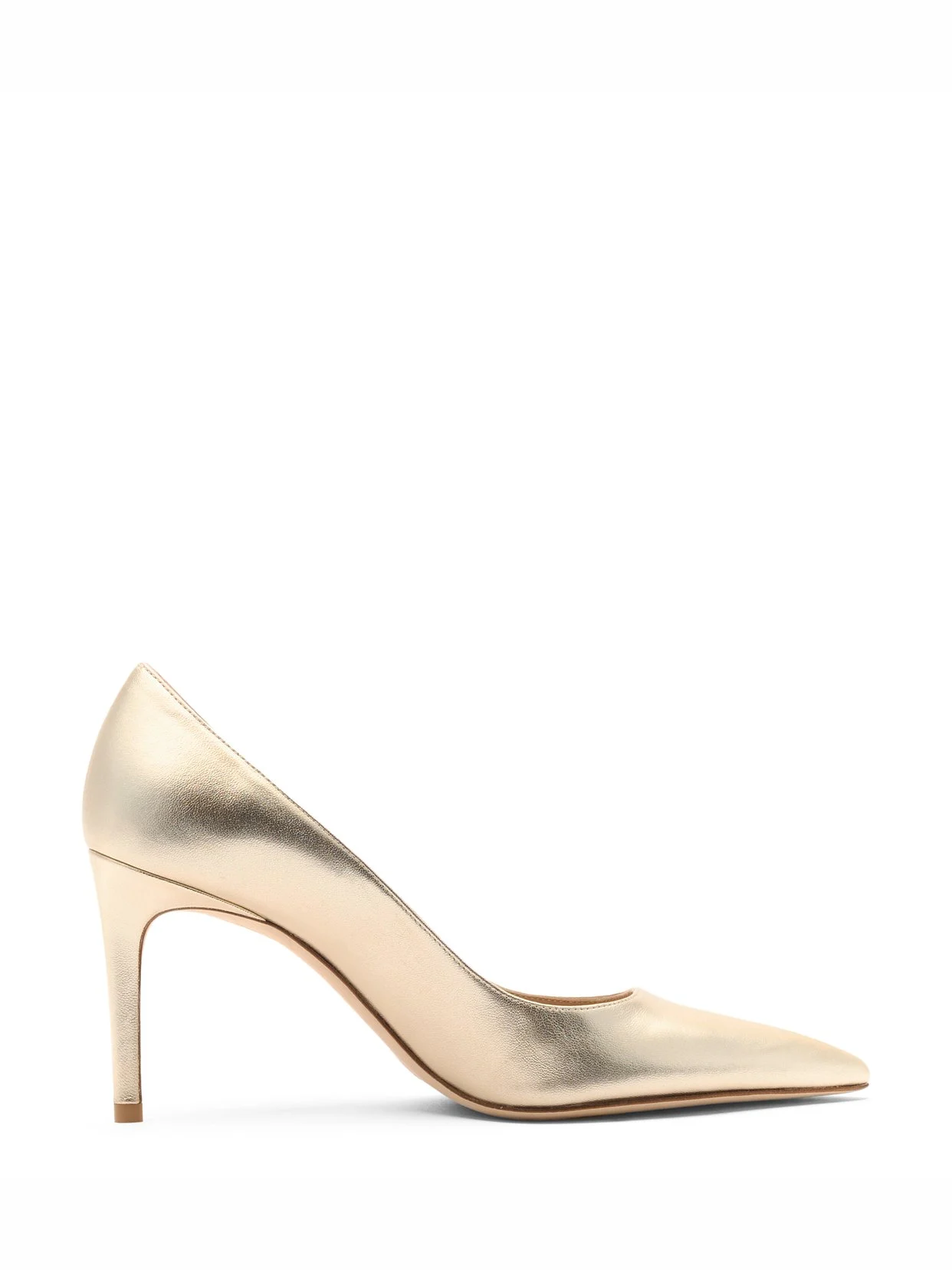 Stuart Weitzman Stuart Power 85 in Light Gold