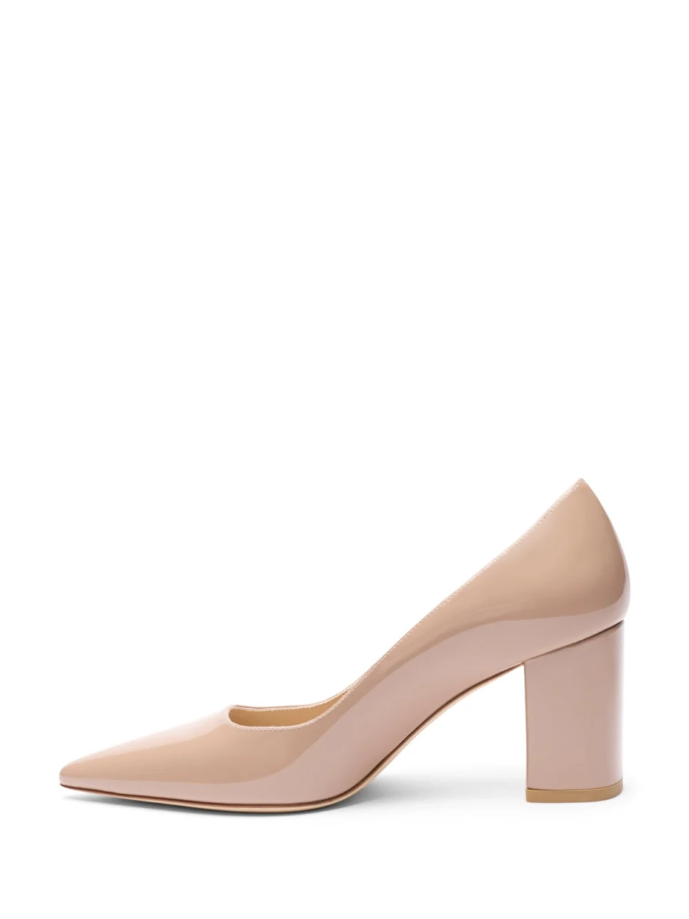 Stuart Weitzman Stuart Power Block 75 in Fawn, view 3