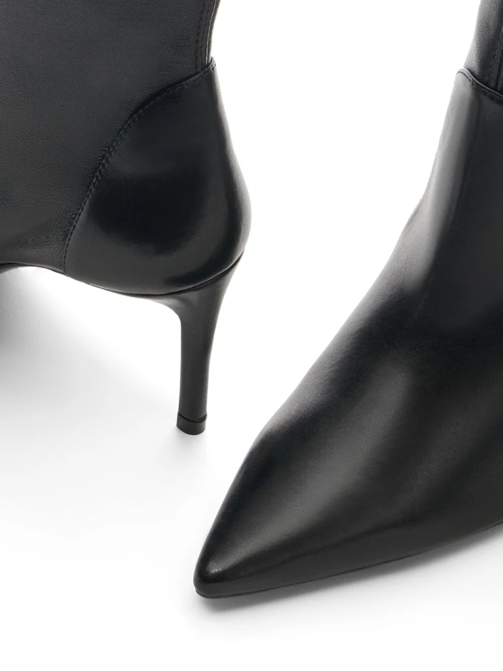Stuart Weitzman Stuart Power Bootie 75 in Black, view 6