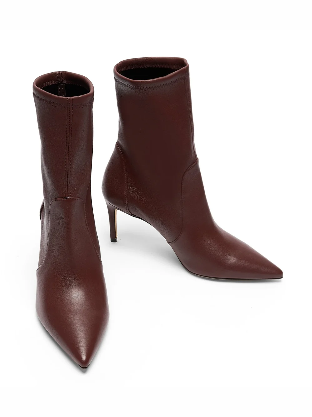 Stuart Weitzman Stuart Power Bootie 75 in Brownstone, view 4