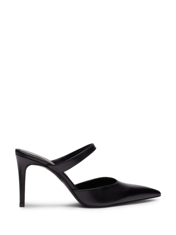 Stuart Weitzman Stuart Power Mule 85 in Black