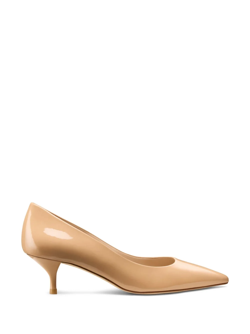 Stuart Weitzman Stuart Power Pump 50 in Adobe