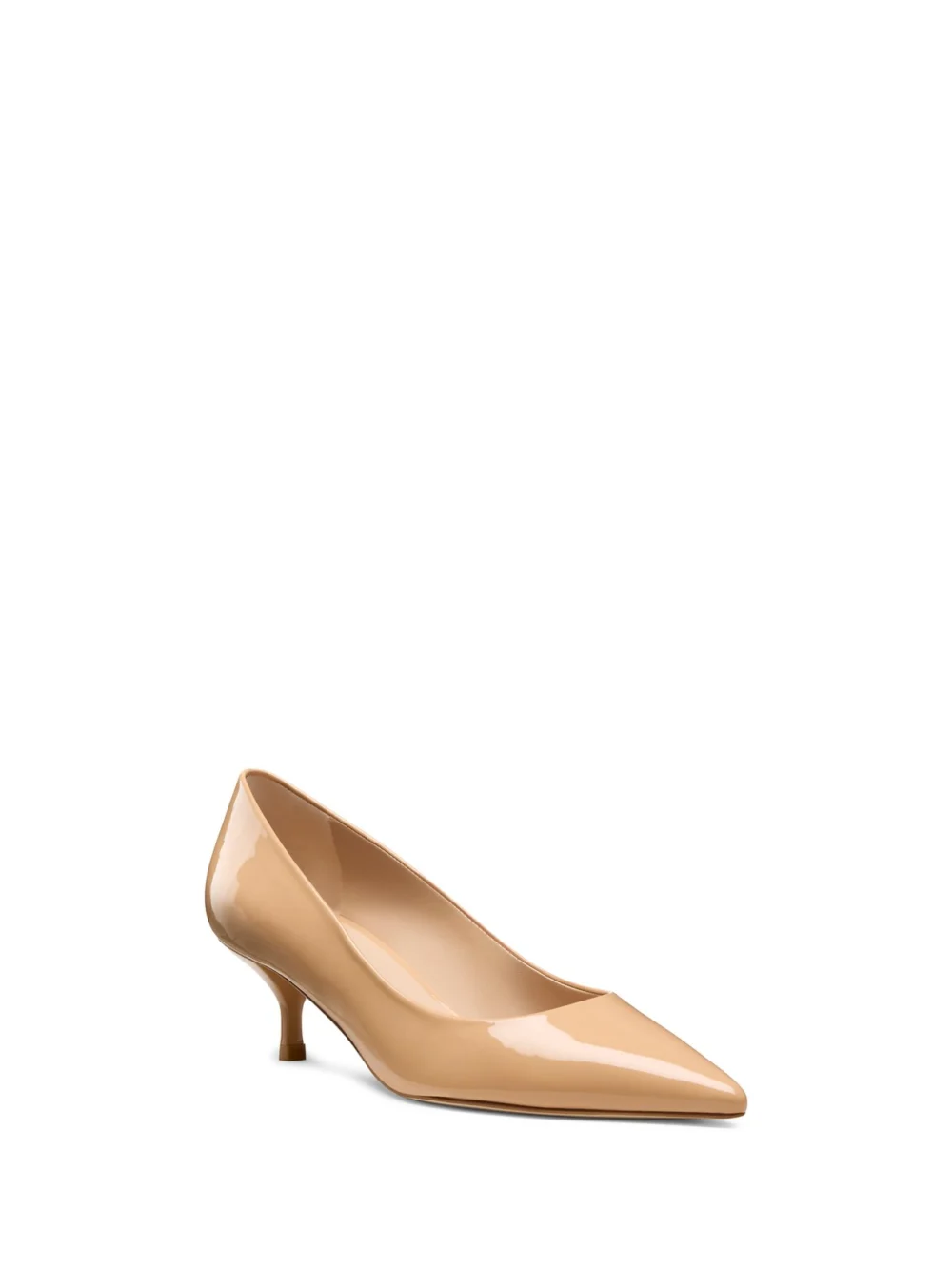 Stuart Weitzman Stuart Power Pump 50 in Adobe, view 2