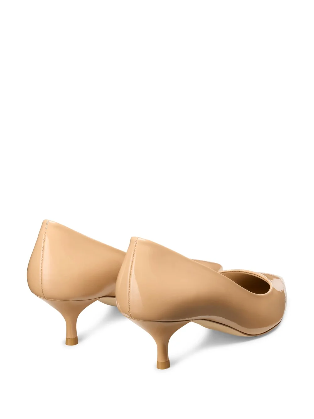Stuart Weitzman Stuart Power Pump 50 in Adobe, view 3