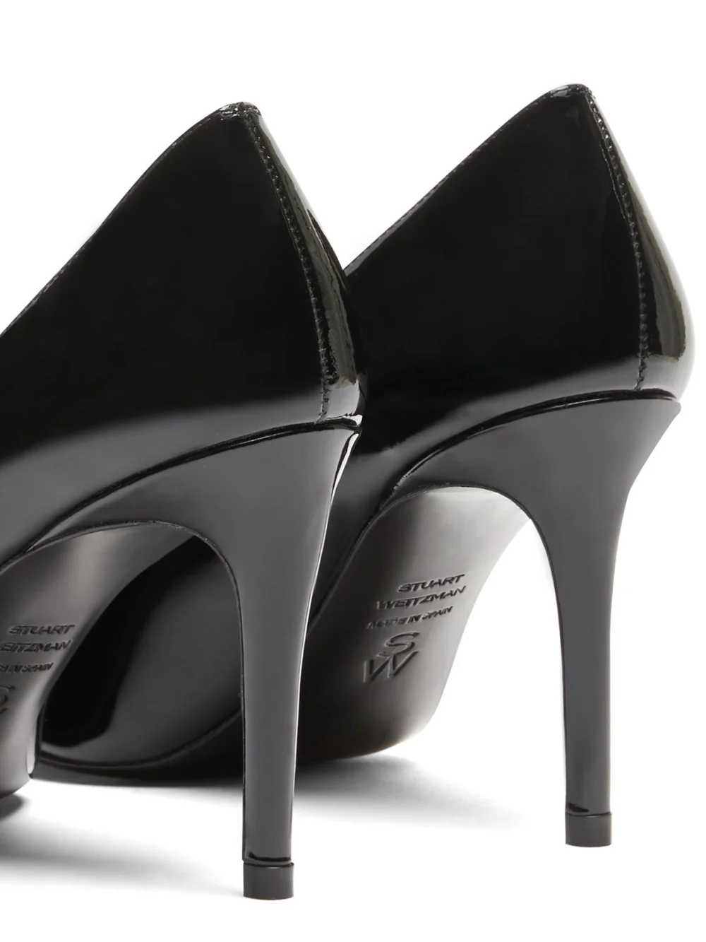 Stuart Weitzman Stuart Power Pump 50 in Black, view 5