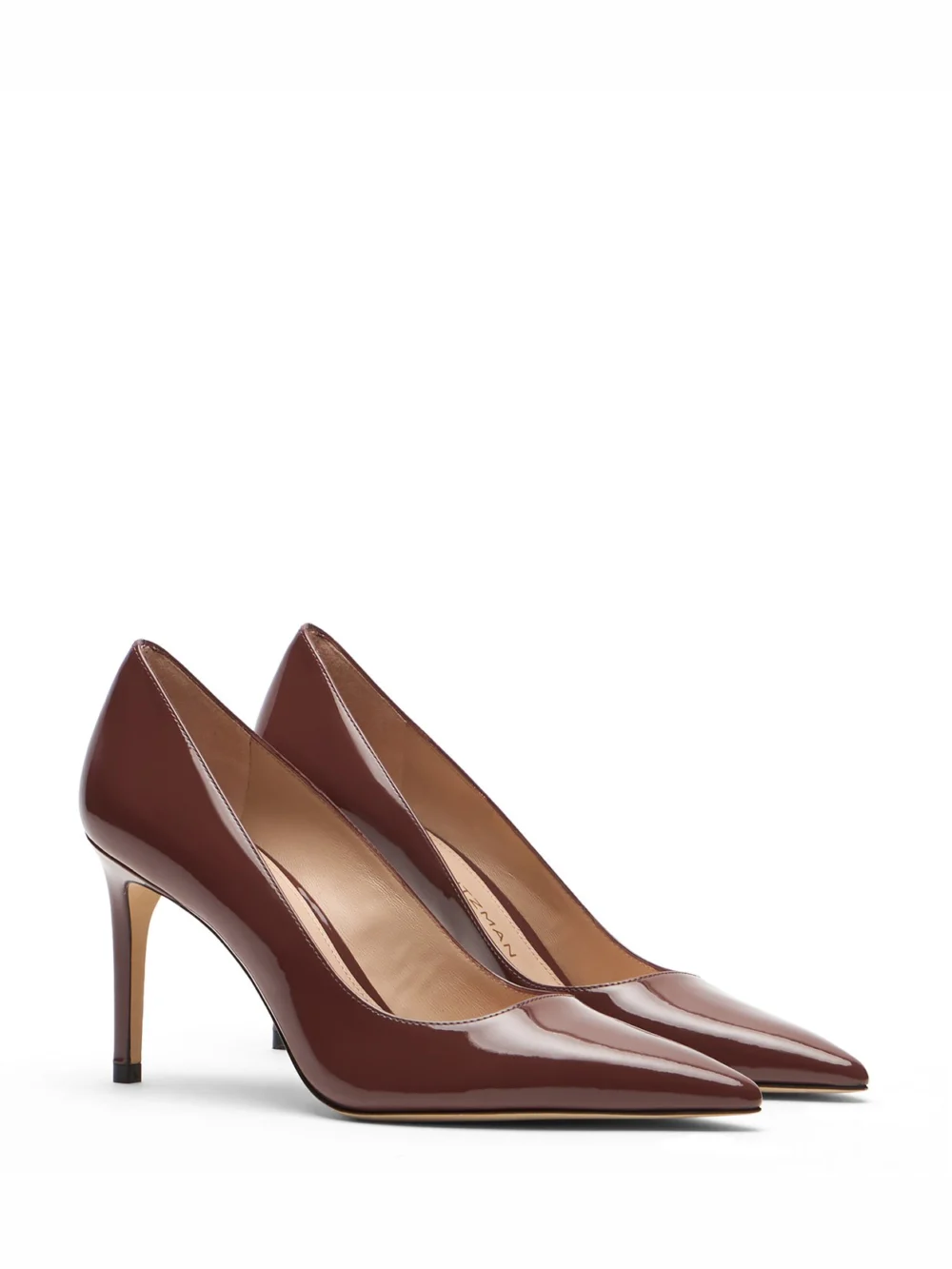 Stuart Weitzman Stuart Power Pump 50 in Brownstone, view 2
