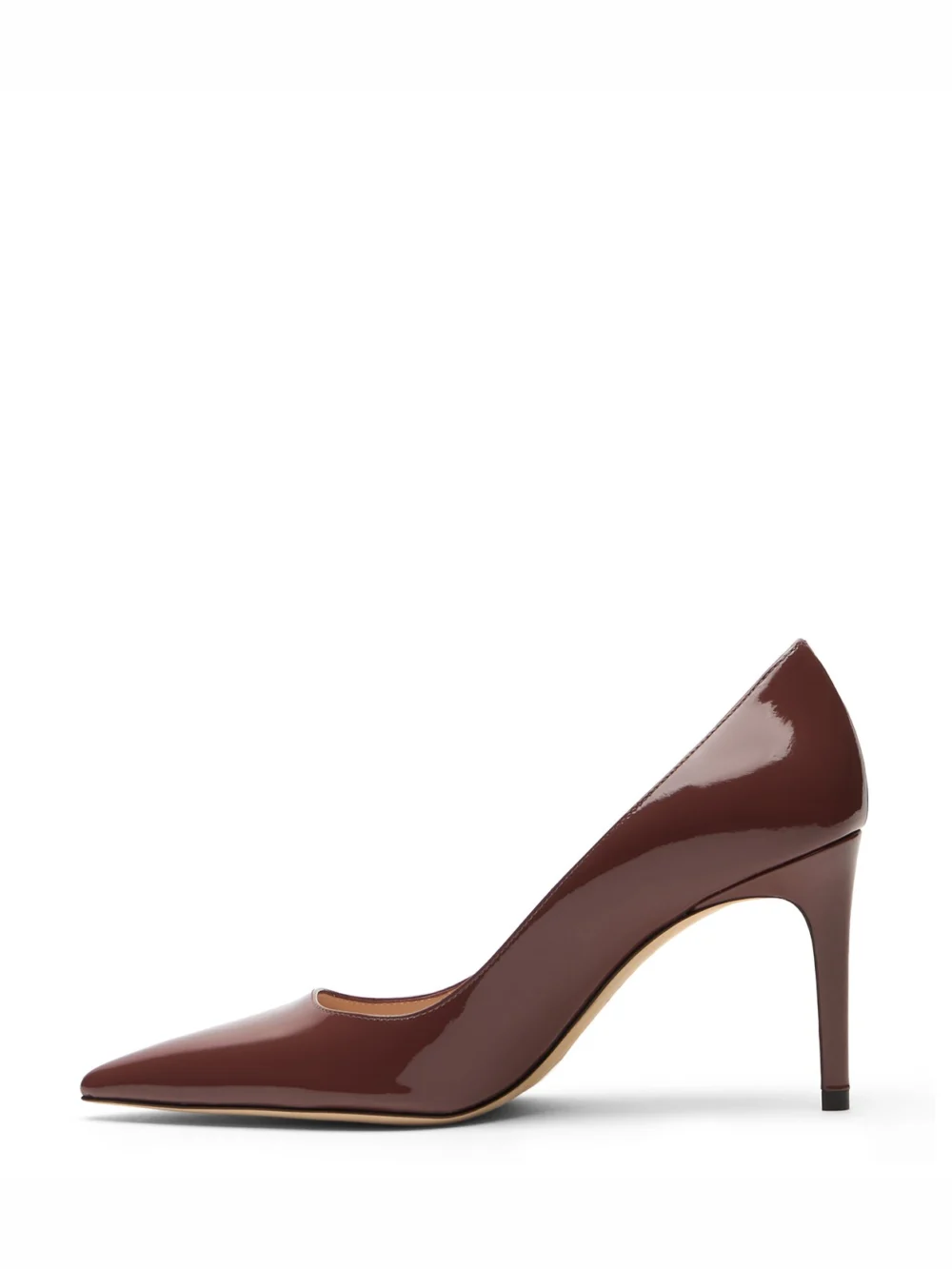 Stuart Weitzman Stuart Power Pump 50 in Brownstone, view 3