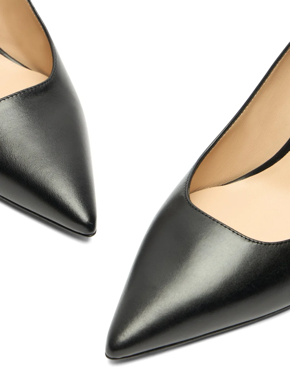 Stuart Weitzman Stuart Power Pump 75 in Black, view 6