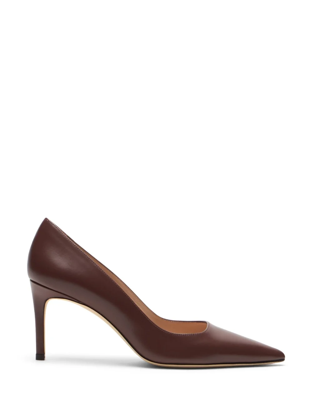 Stuart Weitzman Stuart Power Pump 75 in Brownstone