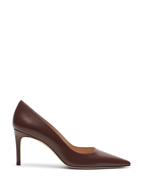 Stuart Weitzman Stuart Power Pump 75 in Brownstone
