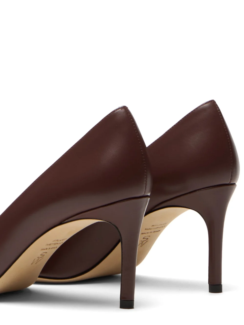 Stuart Weitzman Stuart Power Pump 75 in Brownstone, view 5