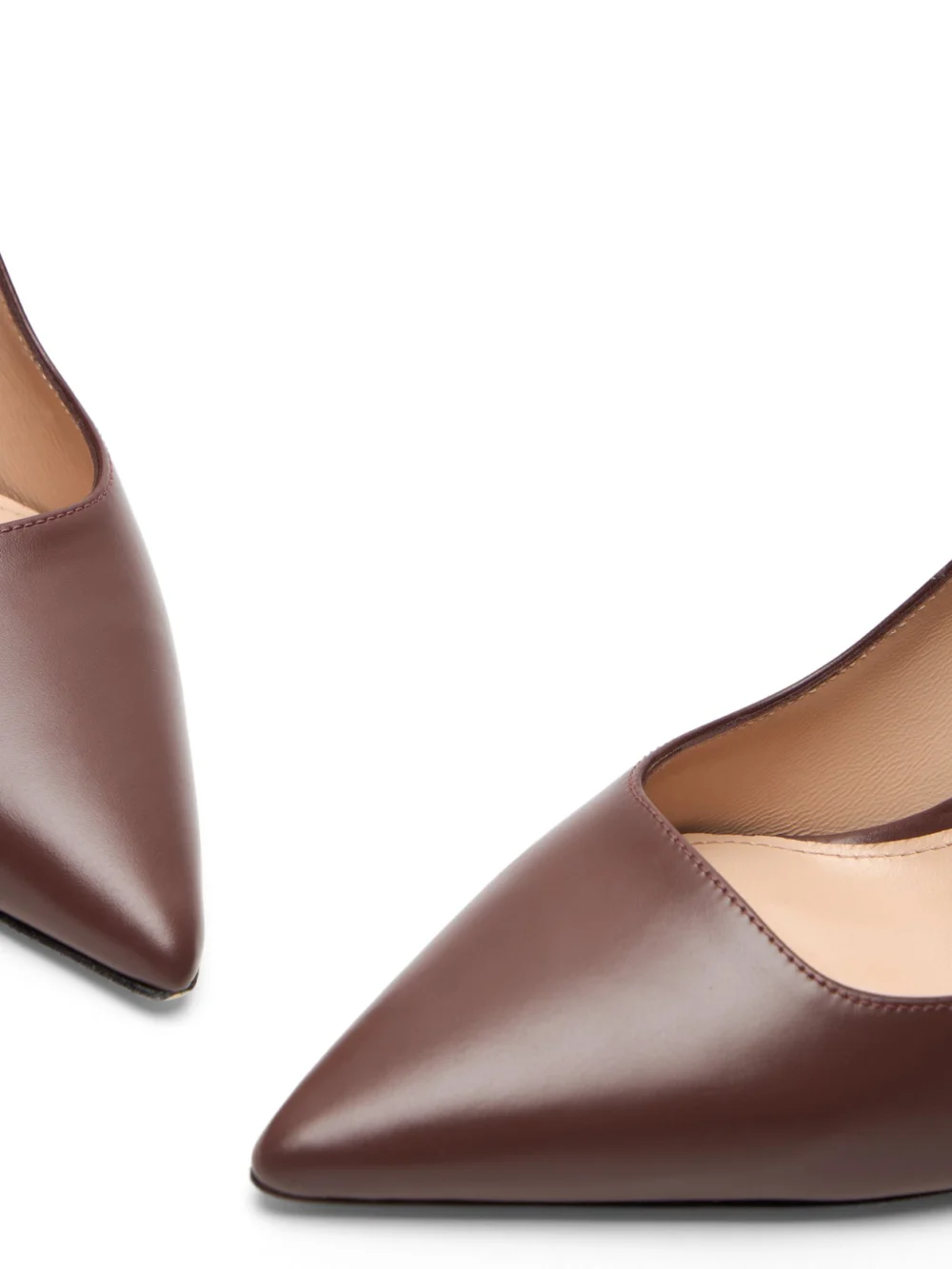 Stuart Weitzman Stuart Power Pump 75 in Brownstone, view 6