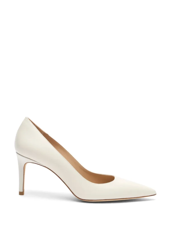 Stuart Weitzman Stuart Power Pump 75 in Cream