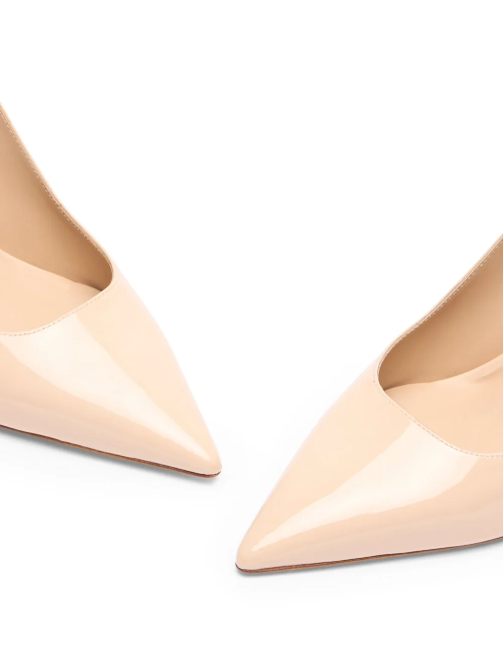 Stuart Weitzman Stuart Power Slingback 75 in Barely Beige, view 6