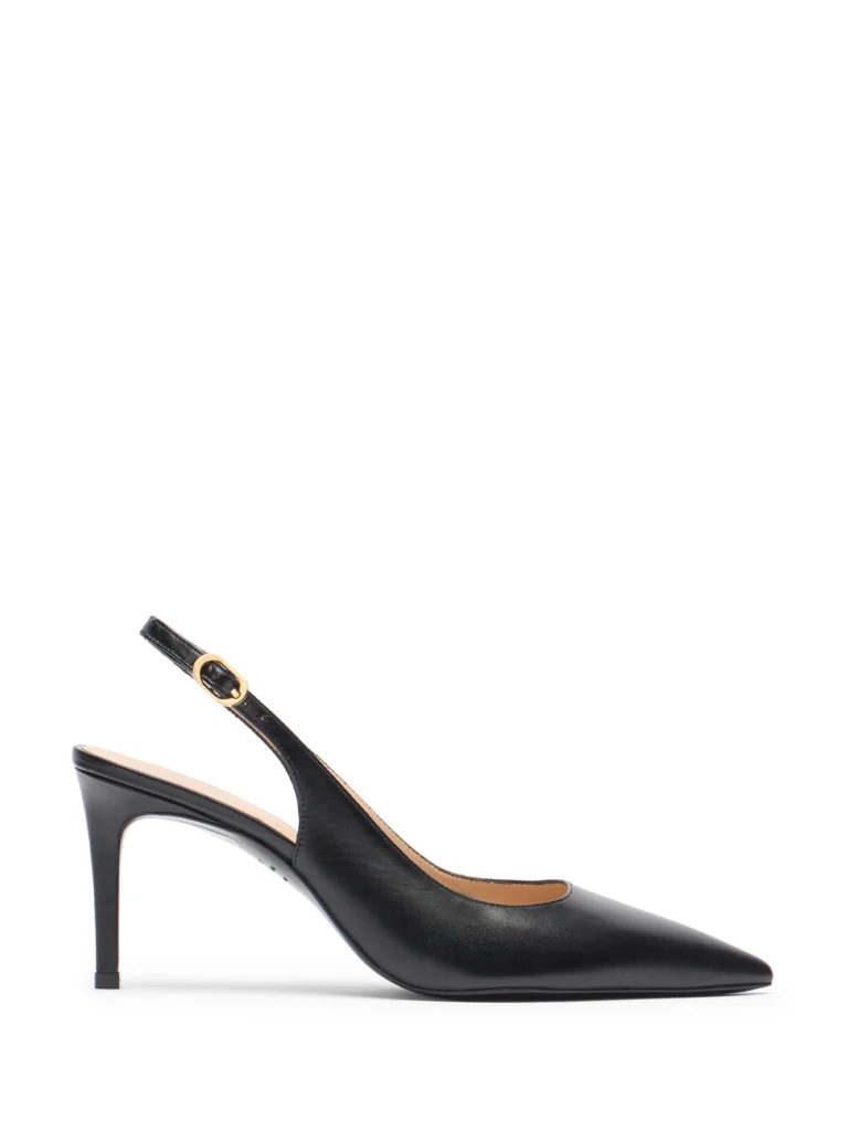 Stuart Weitzman Stuart Power Slingback 75 in Black