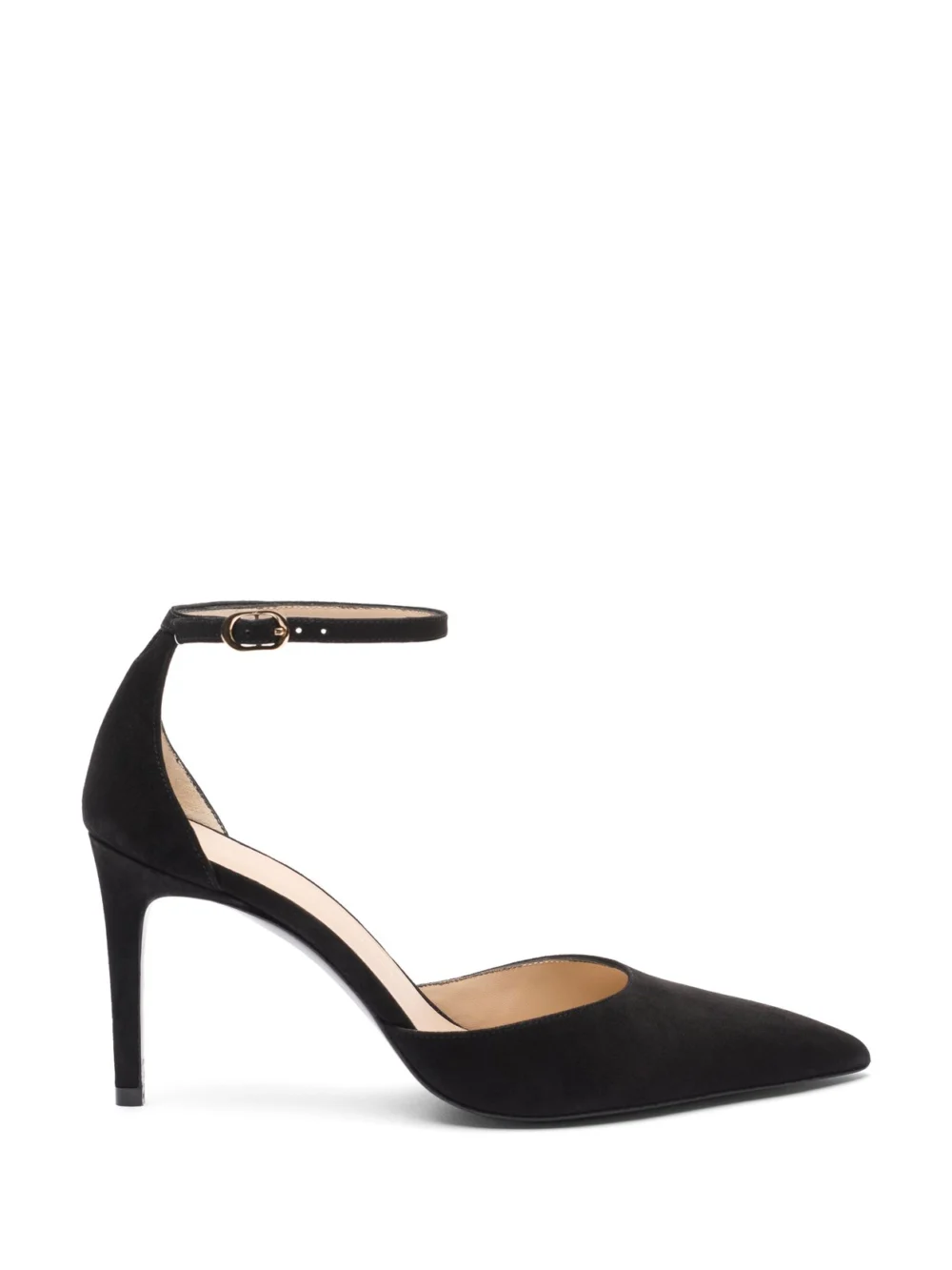 Stuart Weitzman Stuart Power Strap 85 in Black