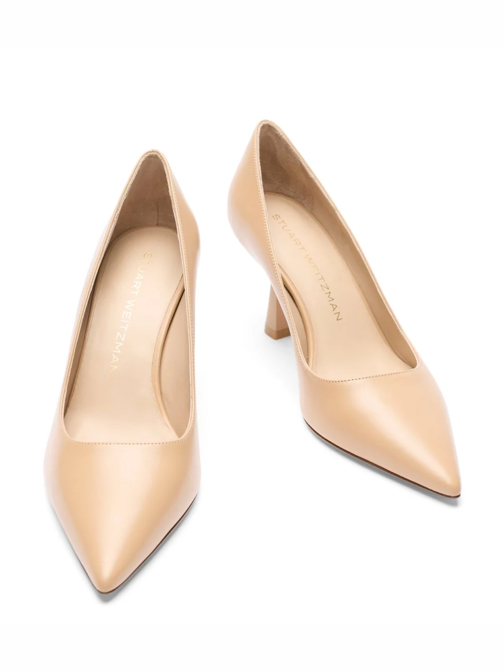 Stuart Weitzman Stuart Sculpt 75 in Adobe, view 4