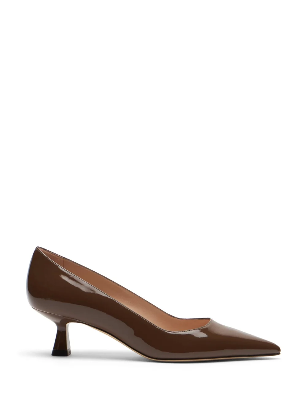 Stuart Weitzman Stuart Sculpt Pump 50 in Cigar