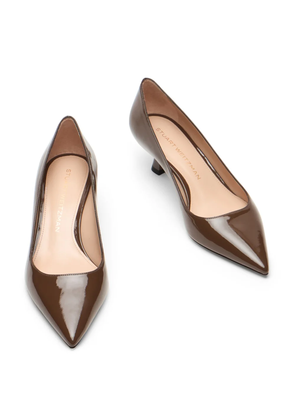 Stuart Weitzman Stuart Sculpt Pump 50 in Cigar, view 4