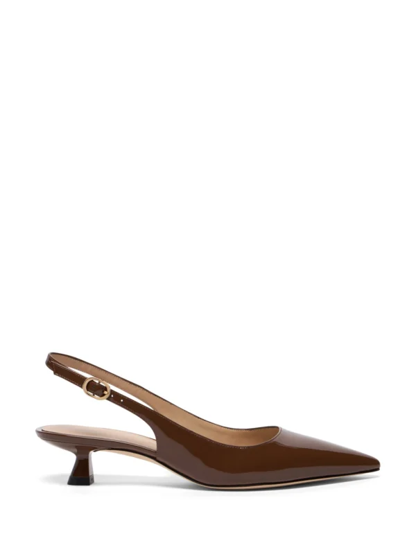 Stuart Weitzman Stuart Sculpt Slingback 35 in Walnut