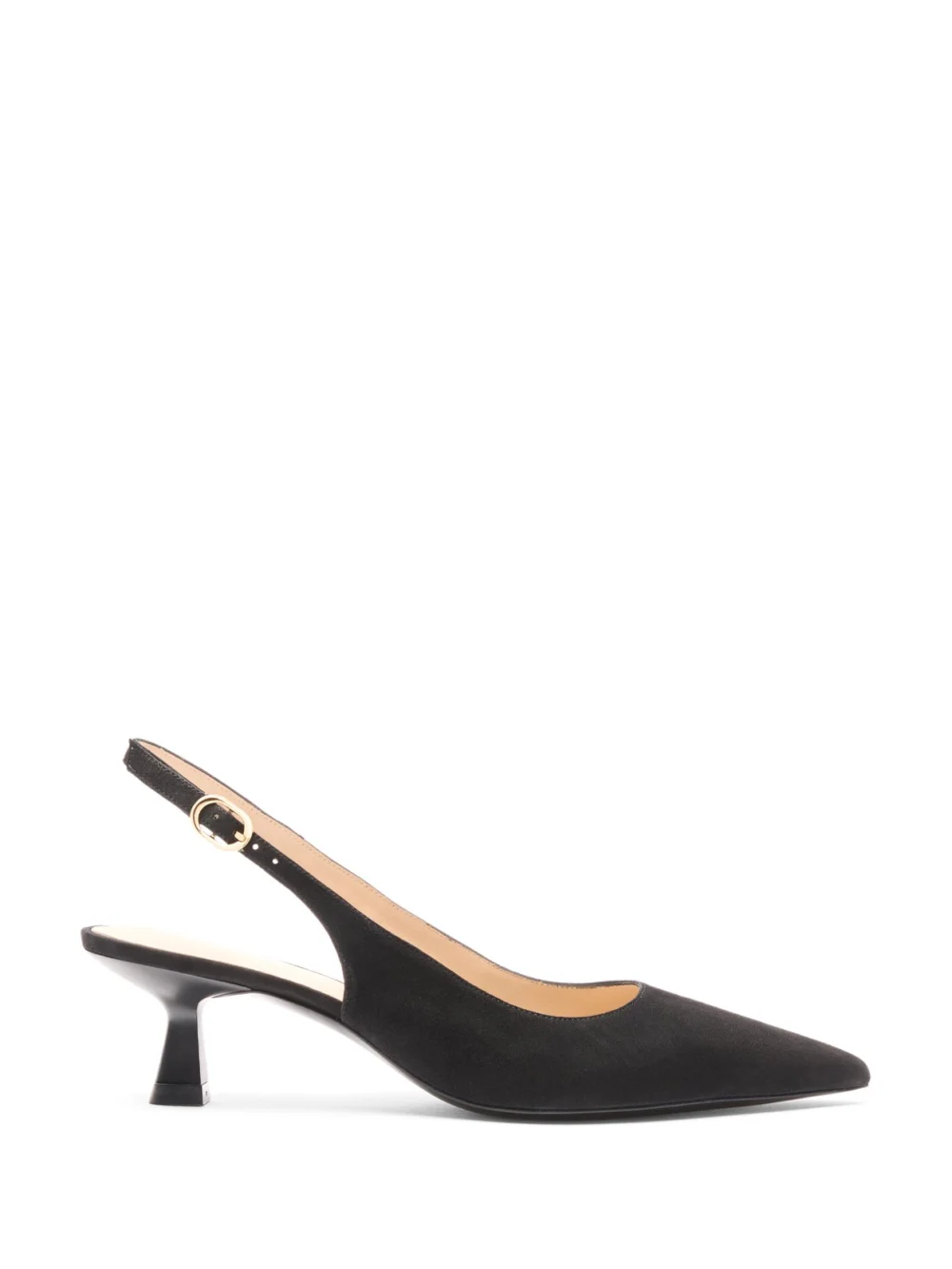 Stuart Weitzman Stuart Sculpt Slingback 50 in Black