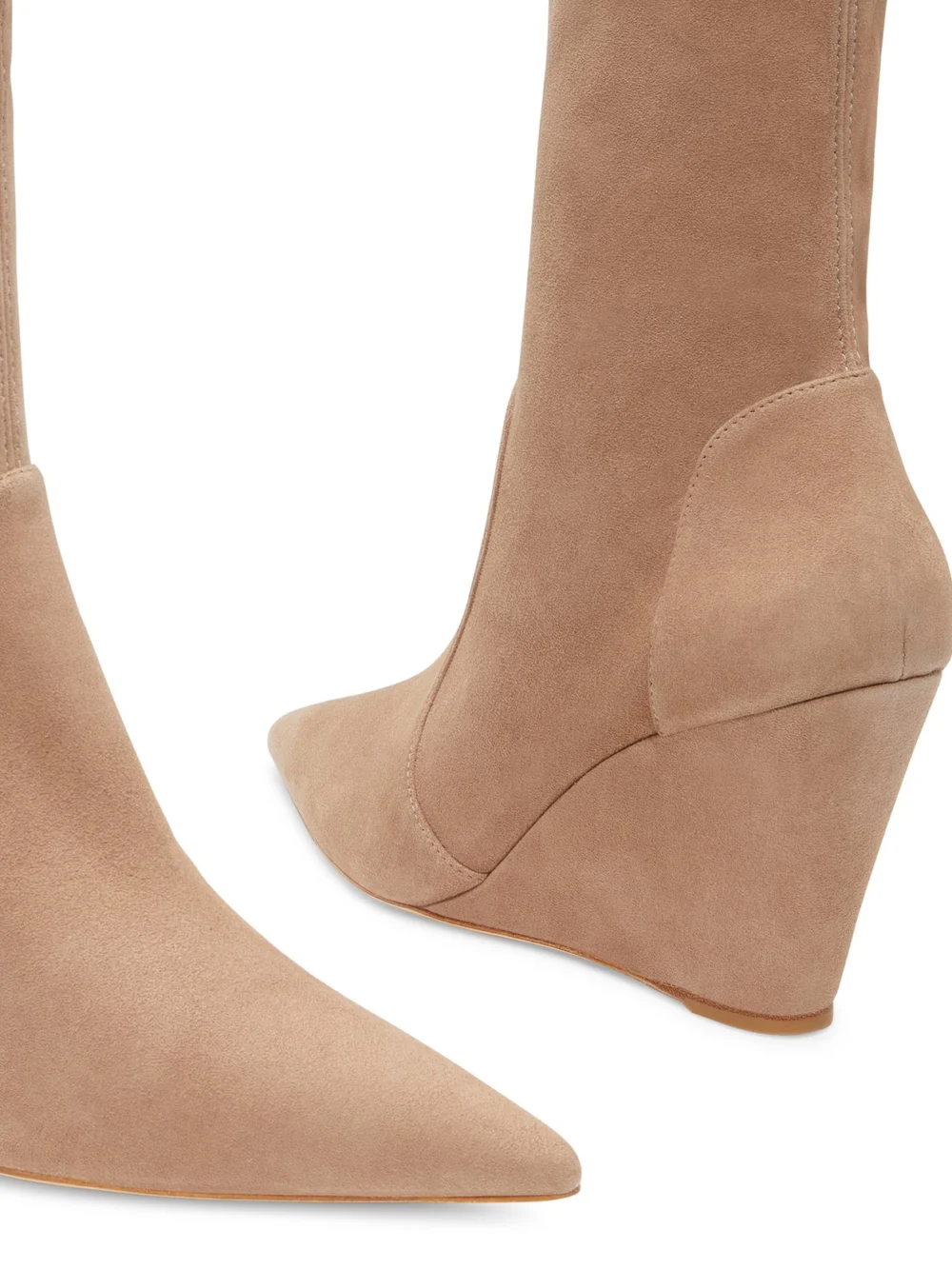 Stuart Weitzman Stuart Wedge 85 Sock Bootie, view 3