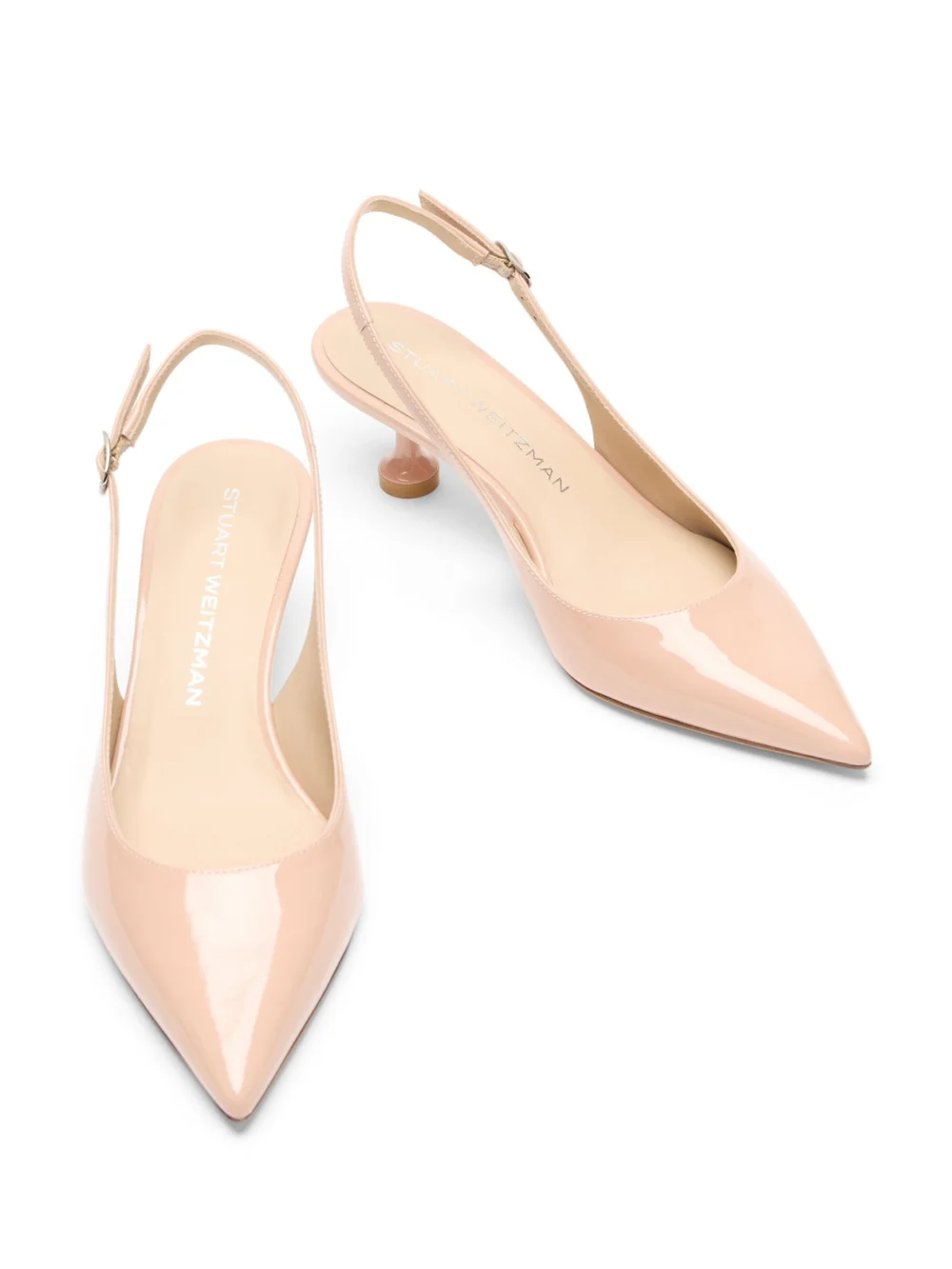 Stuart Weitzman Stuartini Slingback 50 in Blushful, view 4