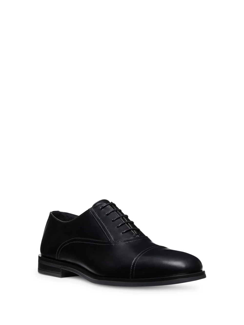 Stuart Weitzman Sw Club Classic Oxford in Black, view 2
