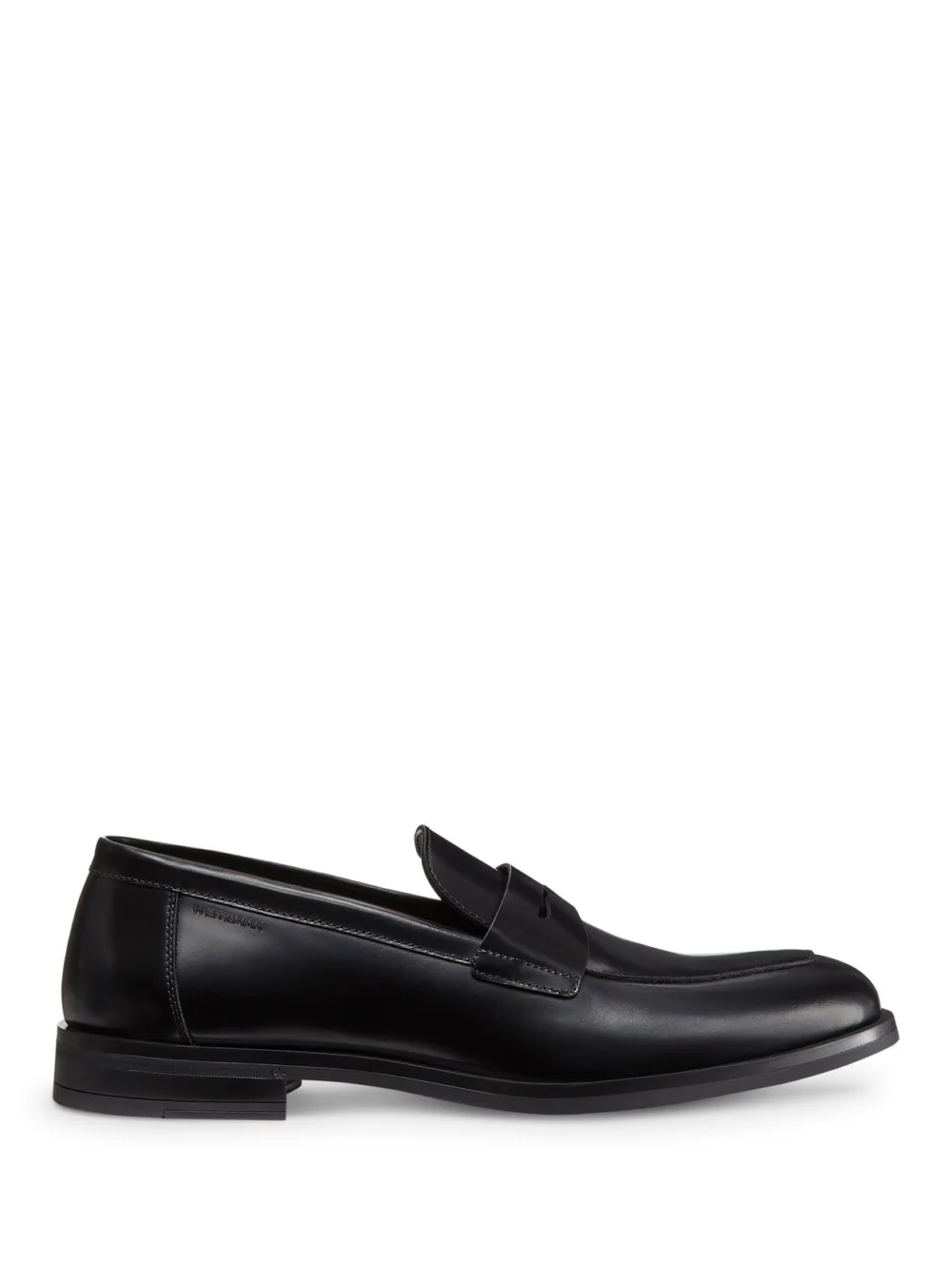 Stuart Weitzman Sw Club Classic Penny Loafer in Black