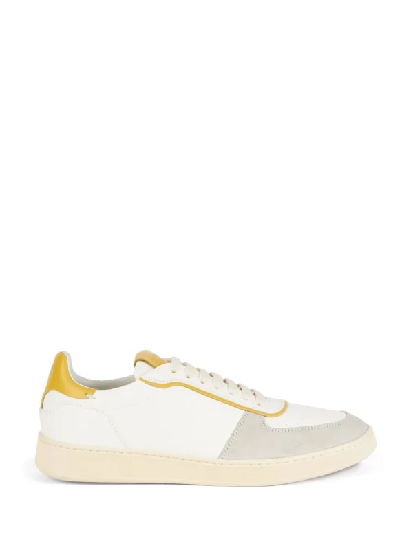 Stuart Weitzman Sw Derby in Light Grey/white/yellow