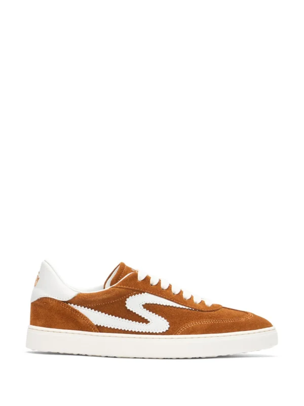 Stuart Weitzman Sw Runaround Sneaker in Hazel/white