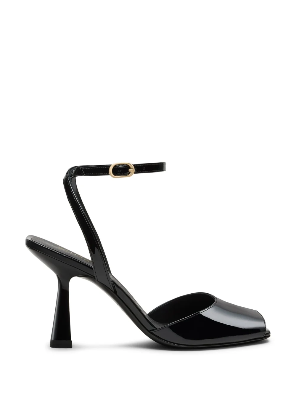 Stuart Weitzman Val Sandal 85 in Black