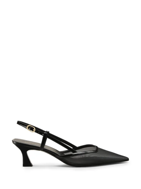 Stuart Weitzman Vinnie 50 Slingback in Black