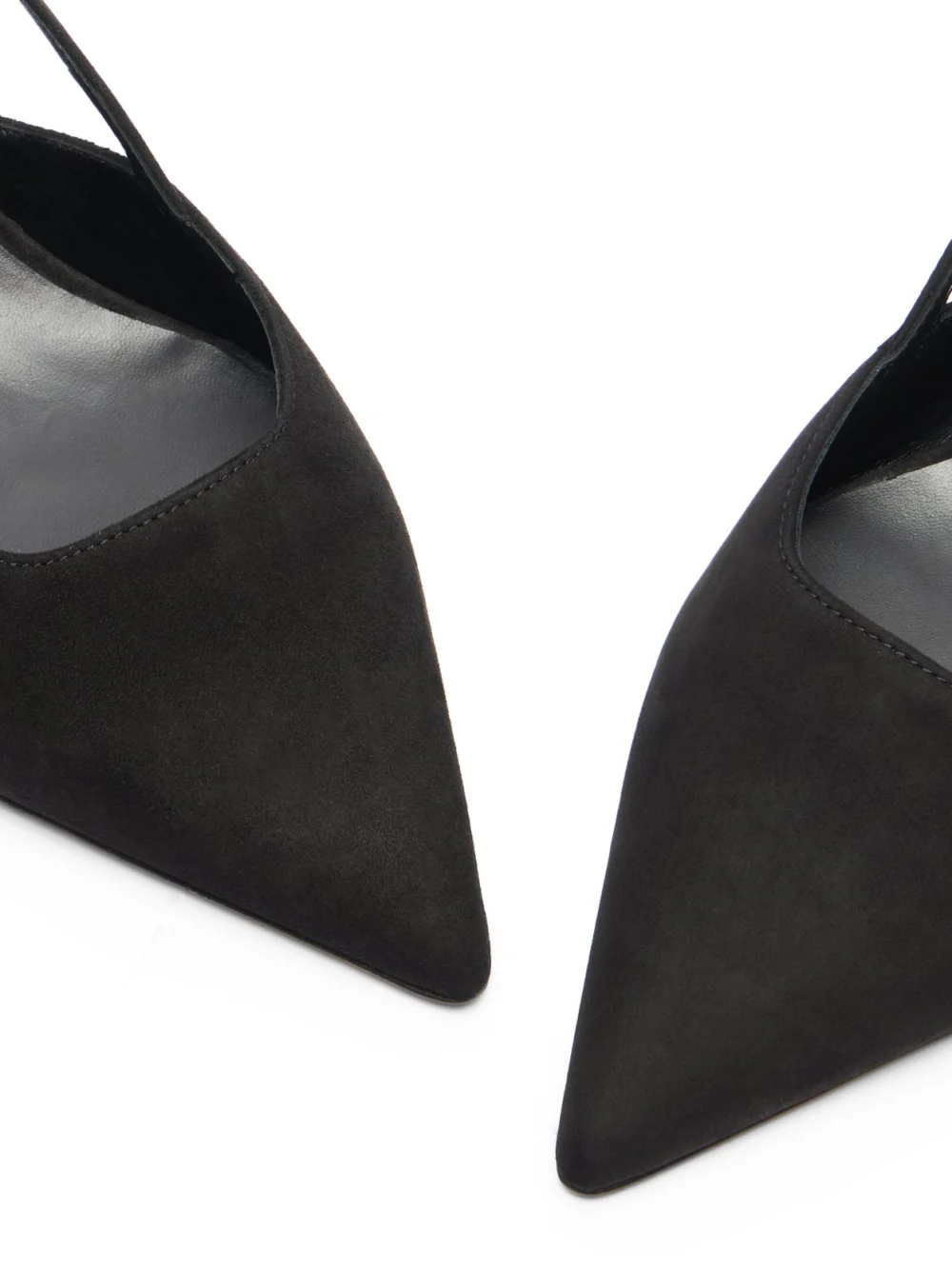 Stuart Weitzman Vinnie 50 Slingback in Black, view 6