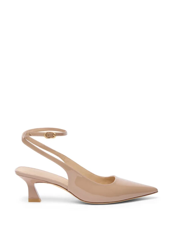 Stuart Weitzman Vinnie 50 Strap Pump in Fawn