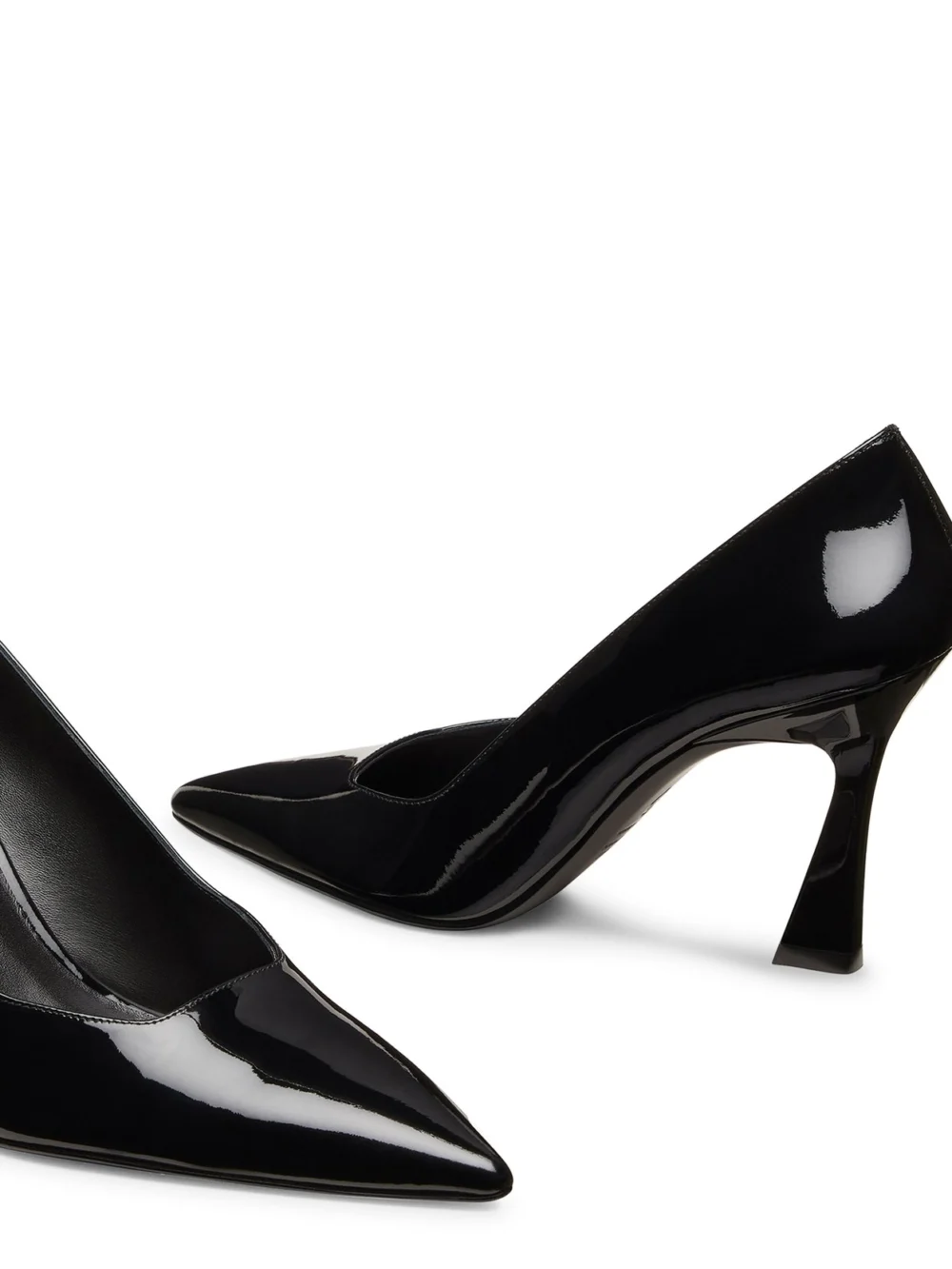 Stuart Weitzman Vinnie 85 Pump in Black, view 4