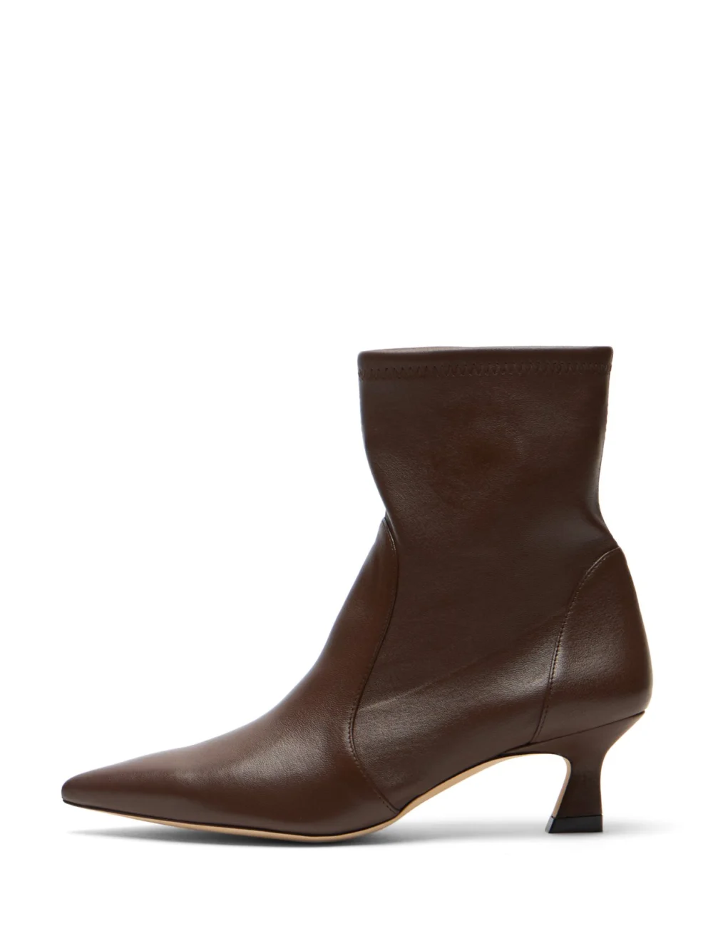 Stuart Weitzman Vinnie Bootie 50 in Cigar, view 3