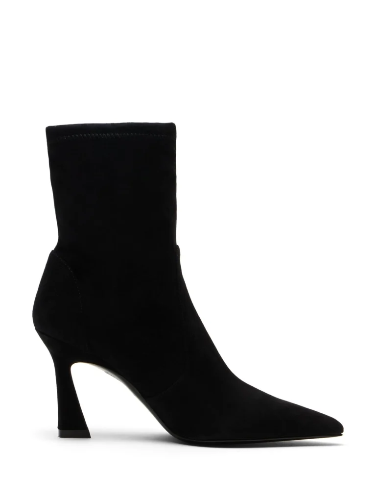 Stuart Weitzman Vinnie Bootie 85 in Black