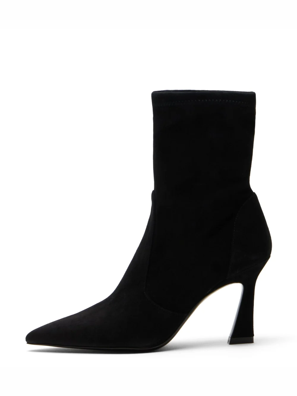 Stuart Weitzman Vinnie Bootie 85 in Black, view 3