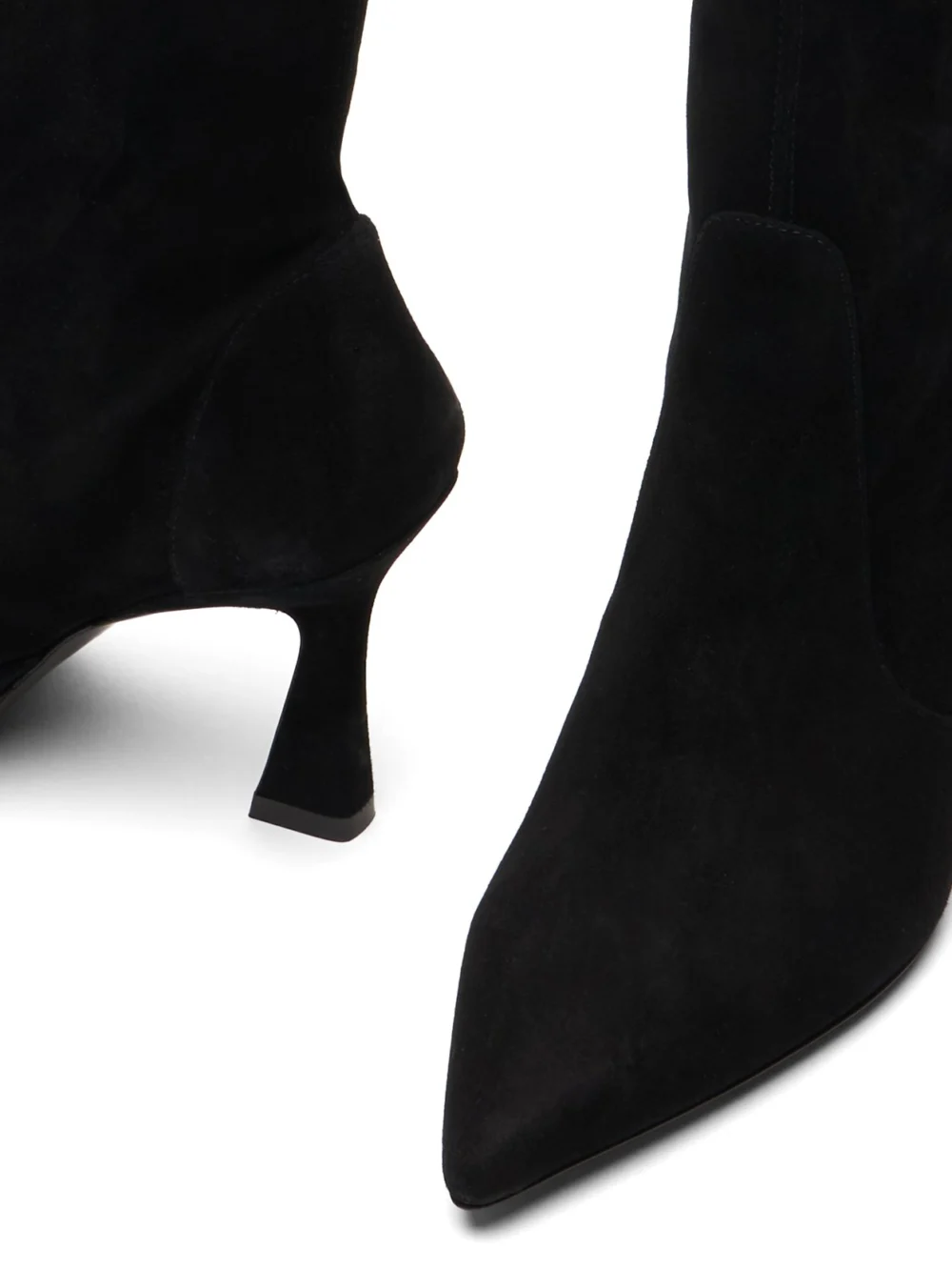 Stuart Weitzman Vinnie Bootie 85 in Black, view 6