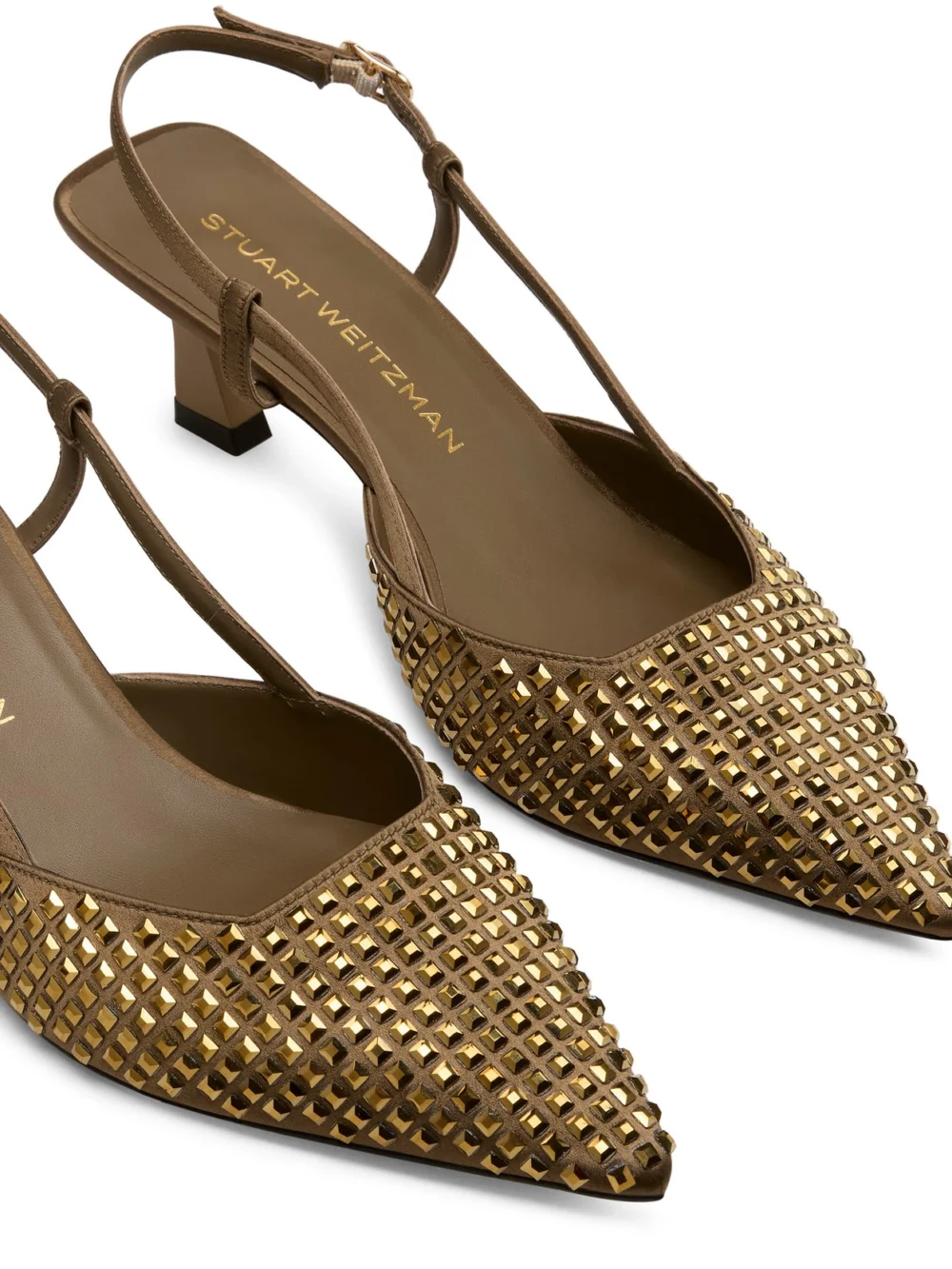 Stuart Weitzman Vinnie Radiant Slingback 50, view 4