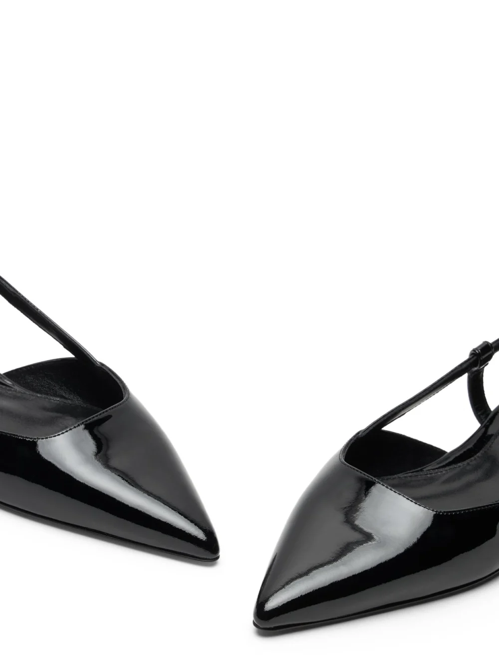 Stuart Weitzman Vinnie Slingback in Black, view 6