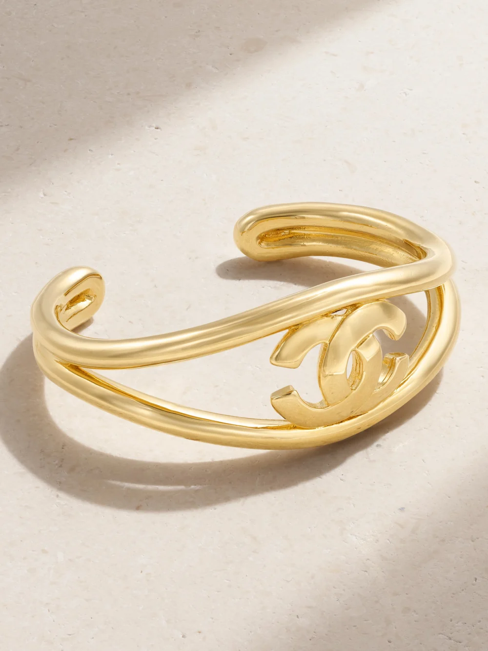 Susan Caplan Vintage Gold-plated Cuff