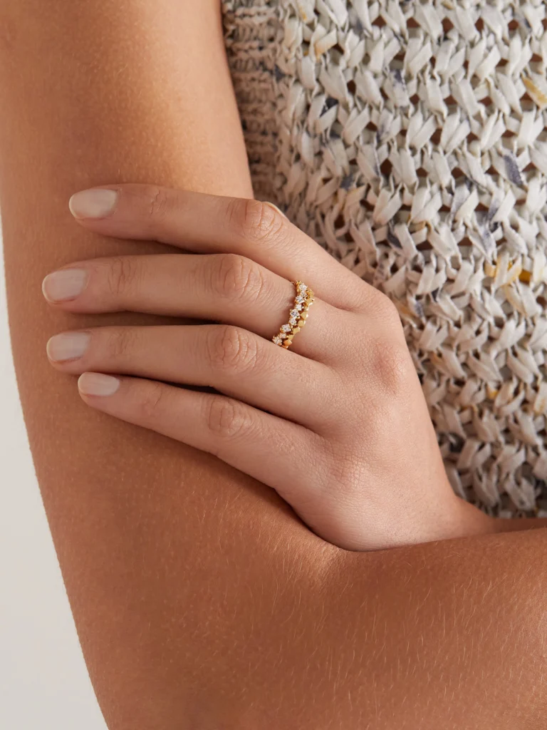 Suzanne Kalan 18-karat Gold Diamond Ring