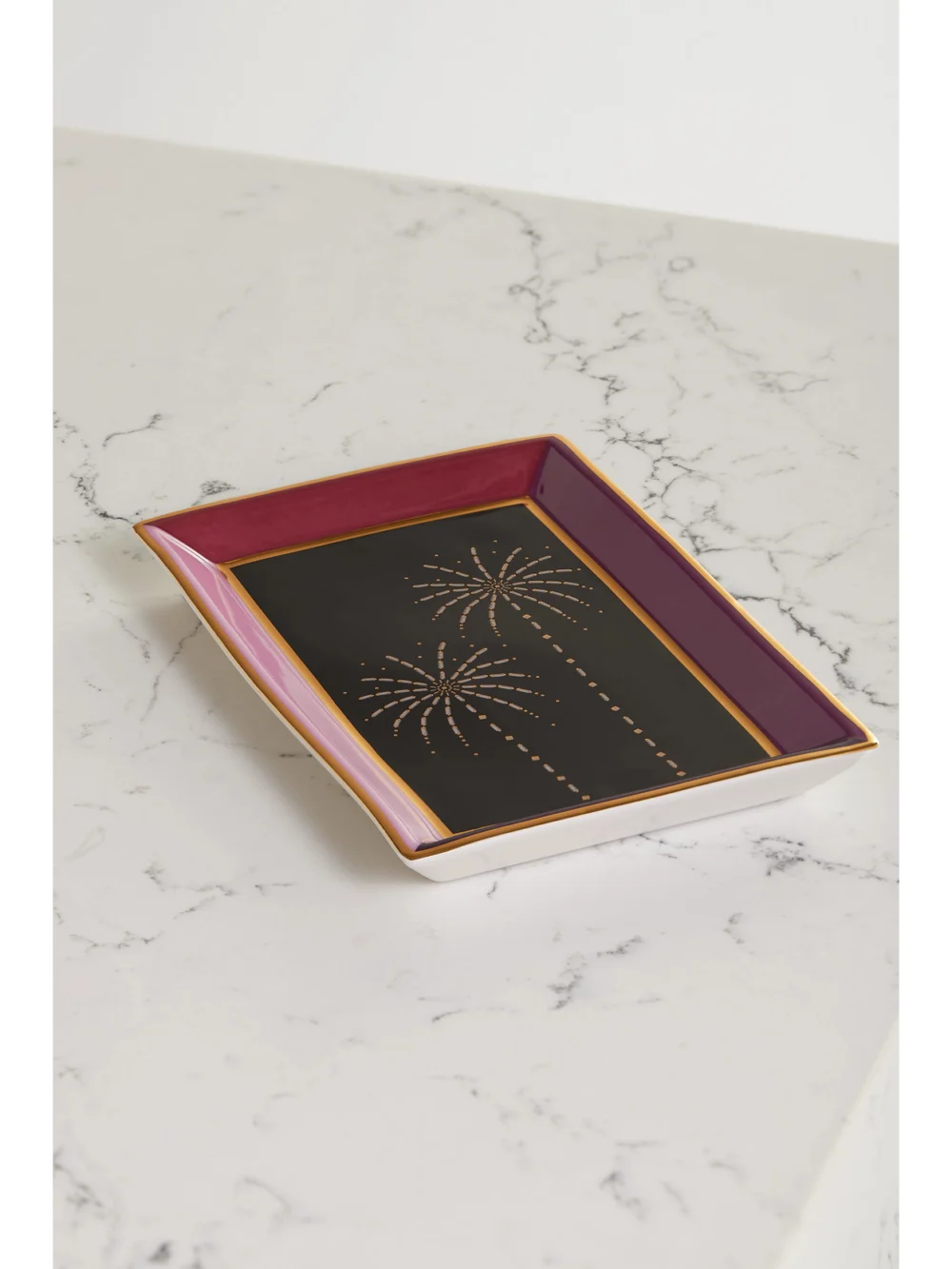 Back view of the Suzanne Kalan Porcelain Jewelry Tray