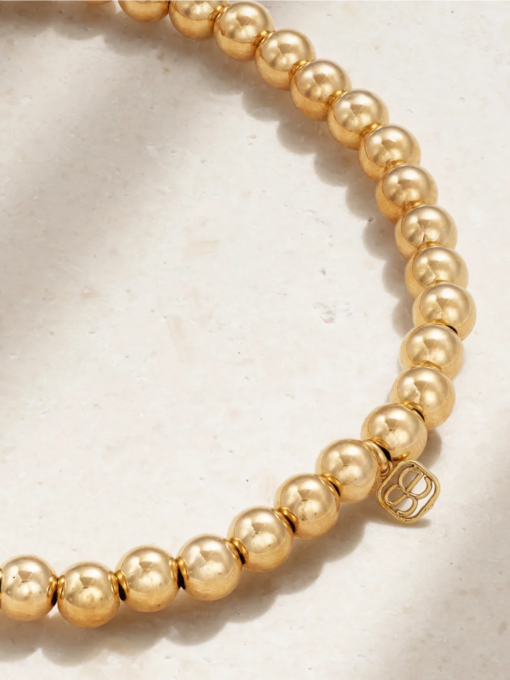 Back view of the Sydney Evan Aries 14-karat Gold Diamond Bracelet